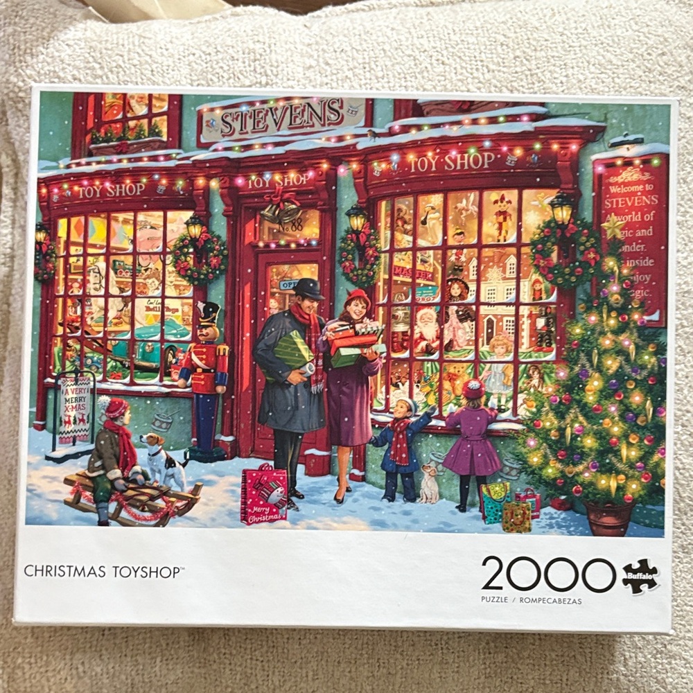 Christmas Toyshop Puzzle by Buffalo Games - 2000 Pieces